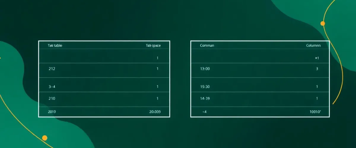 TSV vs CSV: Tab-Separated vs Comma-Separated Values